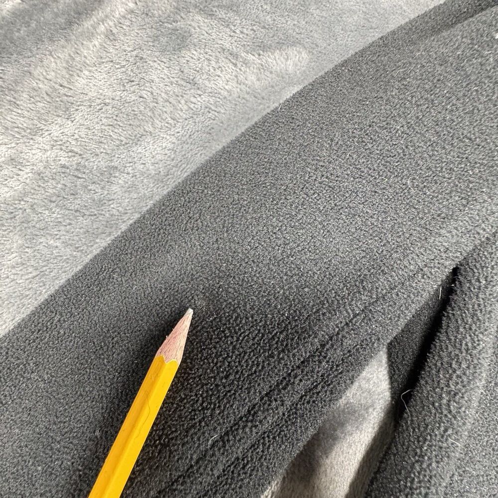 Columbia Fleece Jacket Hooded Full Zip Womens S Black‎ Hooded Thumb Holster - Picture 7 of 12